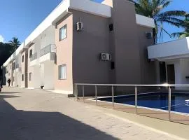 Condomínio com Piscina 500m á PRAIA de Taperapuan