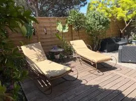 Cocon douillet avec jardin près de la mer