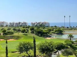 Marina Golf 1 bedroom apartment, Pool View and partial sea view,