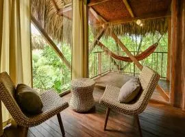 Cabin Nestled in Bamboo Forest