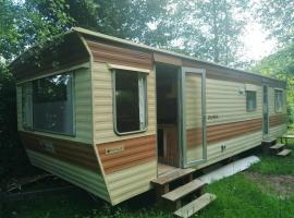 mobil-home, campsite in Bassignac