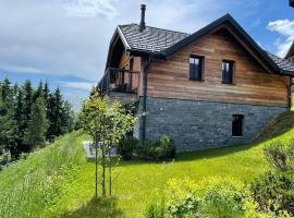 Tomtegl-Bergchalet-No-5-mit-Privatsauna-Infinitypool-Kamin-Fitnessraum-1500m-Seehoehe, hôtel à Hochrindl