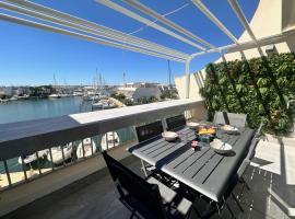 Le Plaisancier - Appartement Terrasse Vue sur le Port de Plaisance parking