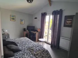Chambre avec balcon sur La Teste de Buch