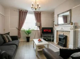 Manvers House, Rotherham for contractors, Families, free parking WIFI