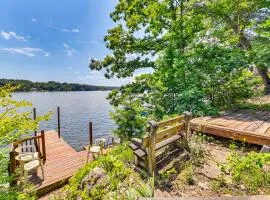 Quiet Cabin on Glen Lake with Boat Dock and Deck!