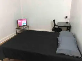 Spacious 2 bedroom apartment with 1 bathroom and private street entrance