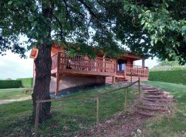 Chalet des Echappées Belles, chalet à Luzillé