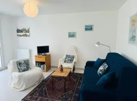 3 pièces 68m², jardin clos, 150m plage, wifi