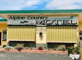ALPINE COUNTRY MOTEL plus FREE COFFEE
