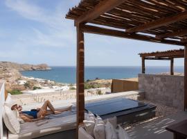 Horizon Suites Milos, hotel con vasche idromassaggio a Paliochori