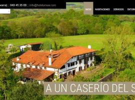 Hotel Senorio de Ursua, hótel í Arizcun