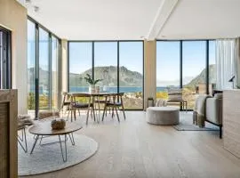 Designhytte med jacuzzi sentralt i Lofoten