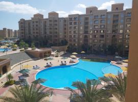 Aqua View Resort studio, North Coast, منتجع اكوا فيو الساحل الشمالي, hôtel à El Qasaba esh Sharqīya