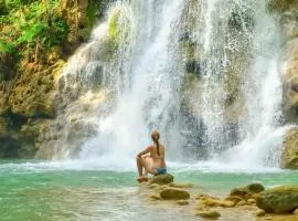 Beach Apartment on Samana Bay with Pool, AC, Fast Wi-Fi, Walk to Beach & River, Whale Watching, Near Salto El Limón