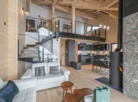 Duplex 125m² aux pieds des pistes avec parking et cheminée - FR-1-645-70