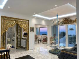 Luxurious Sea View with Private Beach in Gammarth, Marsa, Hotel in Gammarth