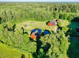 Holidayhouse with sauna and pond Leesoja puhkemaja, hotel in Ranniku