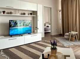 MoonLight Charming Shelter - spacious, 180º Balcony View, holiday rental in Oradea