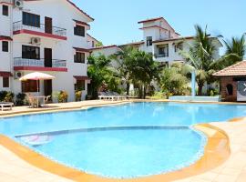 Ronne's Little Baga service apartments, hotel v destinaci Goa