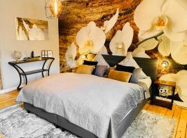 65qm Luxus Apartment mit Whirlpool Saarbr&uuml;cken Uni N&auml;he, hotel com banheiras de hidromassagem em Saarbr&uuml;cken