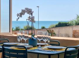 LE MARTY 7 Vue Mer Centre Terrasse Garage Piscine Climatisation, hotel em Sète