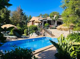 La Villa Tosca, glamping site in Callas
