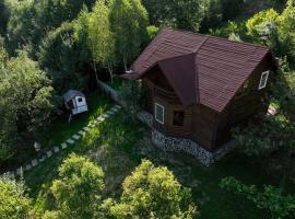 Evyssa Lodge- Cabana in muntii Calimani, Mures, ξενοδοχείο σε Gălăoaia