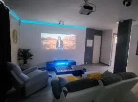 Cinéma room 2 chambres séparées