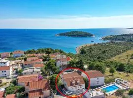 Family friendly house with a swimming pool Zecevo Rtic, Rogoznica - 10307