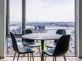26th Floor Helsinki High Point 1 BDR Apartment with City View