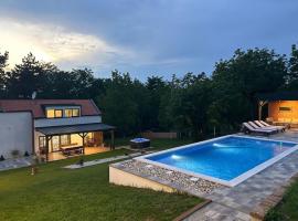 Villa BeleVita odmor u prirodi sa grijanim bazenom, hotel in Čepelovac
