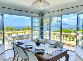 Villa de Prestige - clim - vue mer panoramique - piscine - 8 pers - 4 ch