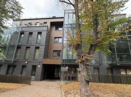 Apartamentai prie Kalnų parko, ubytov&aacute;n&iacute; s možnost&iacute; vlastn&iacute;ho stravov&aacute;n&iacute; v destinaci Vilnius