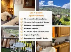 Ski ou Thermes? Un appt cabine avec vue magnifique