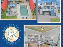 Island Time with Heated Pool Walk to Beach and Pleasure Pier