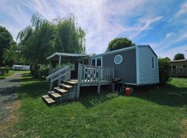 Mobil-home 4 personnes dans camping 5 étoiles proche de la mer, hotel v destinaci Houlgate