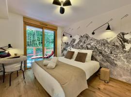 Le lodge de l alpage - Ski in ski out - 2 chambres 1 cabine, hotel in Combloux