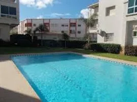 Très Bel Appartement familial sur Rabat Temara PLAGES avec Piscines