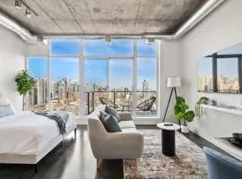 Studio Just Steps from Stampede Park, Luxury Living