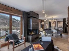 Chalet cosy 4 chambres avec garage, navette gratuite et voiturette électrique, proche remontées mécaniques - FR-1-566-68