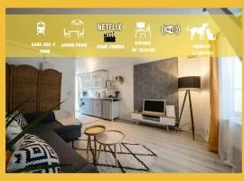 Joséphine Cosy - Centre Ville-Pets friendly - Home cinema Netflix - Jardin Privé