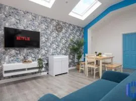 Santorini Blues by CEFAS - Free Parking - Bungalow - Near Airport