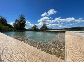 Suite Villa Eden du Belvédère Cévenol - Gîte en Cévennes au calme absolu et vue panoramique - Piscine - Jacuzzi - Only Adult - Classé 5 étoiles