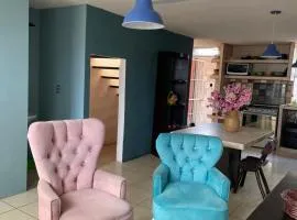 Hermosa casa con dos habitaciones y dos baños