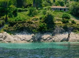 Pitsimenti Center for Peace, private boat - sea access and closest point to Marathonisi island