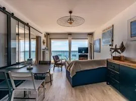 Appartement 3* face à la plage avec balcon et cuisine équipée - FR-1-197-587