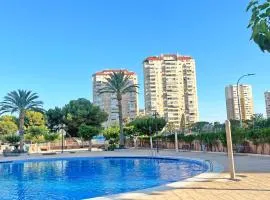 Coqueto con PISCINA, nuevo a 50m del mar, Parking Gratis OBRAS DE CONSERVACION EN FACHADA DE ENERO A 30 JUNIO 2026
