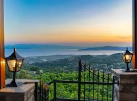 Mirabilia Mountain Villa with a sea view
