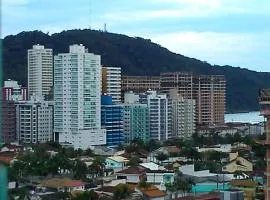 Apartamento no Canto do Forte, Wi-Fi, Estacionamento gratuito e Churrasqueira